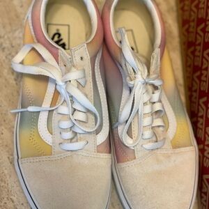 Vans Women's Pastel Rainbow Sneakers